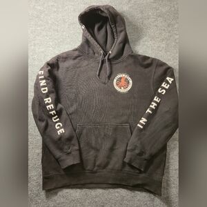 Salty Crew "Tentacles" Black Hoodie Size‎ Standard Large
